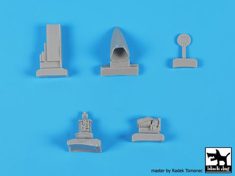 ブラックドッグ A72090 1/72 F-18 レーダー＋機関砲 （アカデミー用）