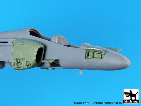 ブラックドッグ A72104 1/72 T-4 (練習機) エンジン+電子機器 （ホビーボス用）