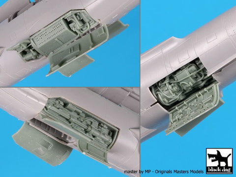 ブラックドッグ A72106 1/72 F-104 スターファイター 電子機器 + エンジン （ハセガワ用）