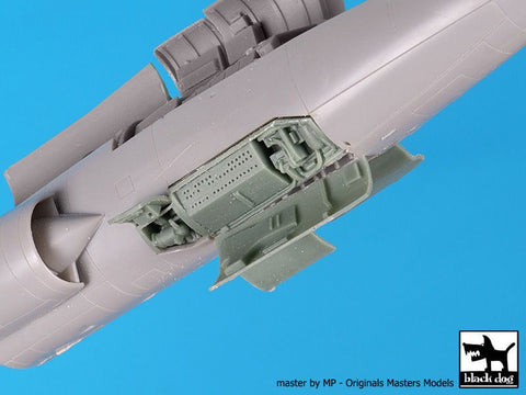 ブラックドッグ A72106 1/72 F-104 スターファイター 電子機器 + エンジン （ハセガワ用）