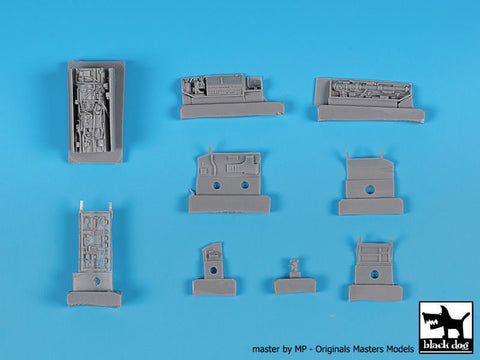 ブラックドッグ A72106 1/72 F-104 スターファイター 電子機器 + エンジン （ハセガワ用）