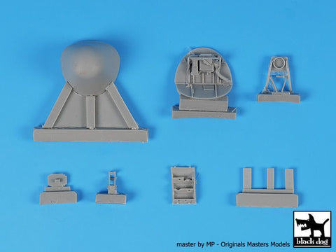 ブラックドッグ A72114 1/72 C-130H ハーキュリー ラダー・フロントドア(ズベズダ用)