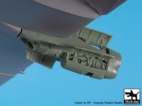 ブラックドッグ A72115 1/72 C-130H ハーキュリー エンジン(ズベズダ用)