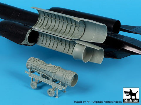 ブラックドッグ A72121 1/72 SR-71 エンジン (ハセガワ用）