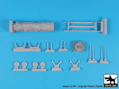 ブラックドッグ A72121 1/72 SR-71 エンジン (ハセガワ用）