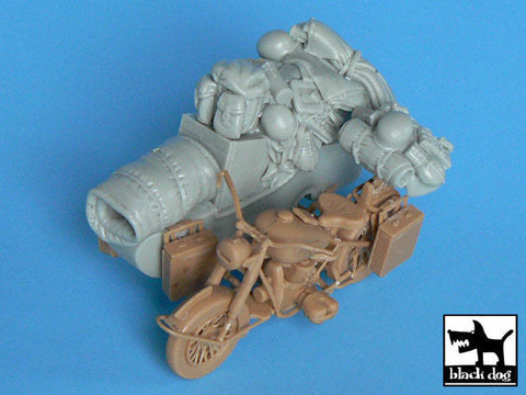 ブラックドッグ T35011 1/35 ドイツ サイドカー アクセサリーセット