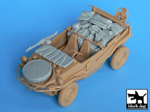 ブラックドッグ T35012 1/35 ドイツ シュビムワーゲン アクセサリーセット