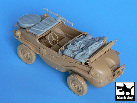 ブラックドッグ T35012 1/35 ドイツ シュビムワーゲン アクセサリーセット