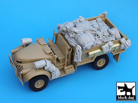ブラックドッグ T35015 1/35 イギリス SAS デザートシボレー アフリカ アクセサリーセット