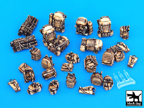ブラックドッグ T35037 1/35 現用アメリカ バッグ＆アクセサリーセット