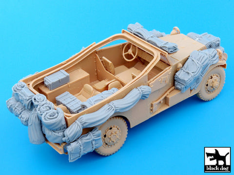 ブラックドッグ T35049 1/35 アメリカ M3A1 スカウトカー アクセサリーセット