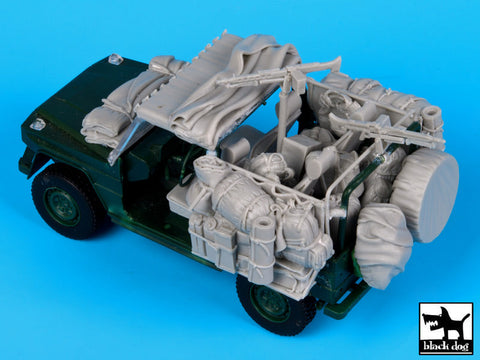 ブラックドッグ T35058 1/35 現用ドイツ メルセデス ウルフ アフガニスタン アクセサリーセット