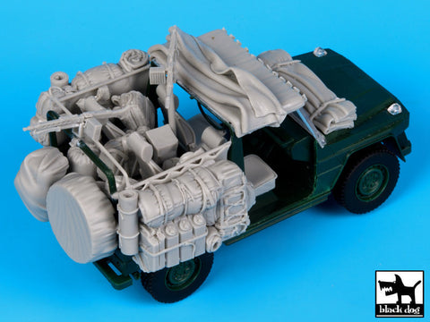ブラックドッグ T35058 1/35 現用ドイツ メルセデス ウルフ アフガニスタン アクセサリーセット