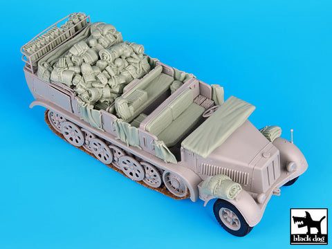 ブラックドッグ T35072 1/35 ドイツ Sd.Kfz8ハーフトラック アクセサリーセット（フルバージョン）
