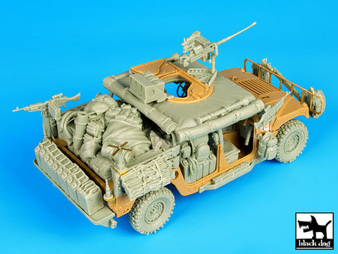 ブラックドッグ T35076 1/35 現用アメリカ スペシャルフォース仕様ハンヴィー 改造セット