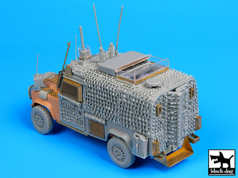 ブラックドッグ T35092 1/35 イギリス 装甲ランドローバー「スナッチ」バラクーダ アフガニスタン(ホビーボス)