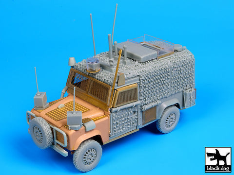 ブラックドッグ T35092 1/35 イギリス 装甲ランドローバー「スナッチ」バラクーダ アフガニスタン(ホビーボス)
