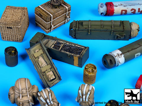 ブラックドッグ T35107 1/35 イギリス 空挺隊装備品 アクセサリーセット