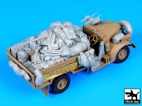 ブラックドッグ T35109 1/35 イギリス SASデザートシボレー 北アフリカ 1942年 改造セットNo.2