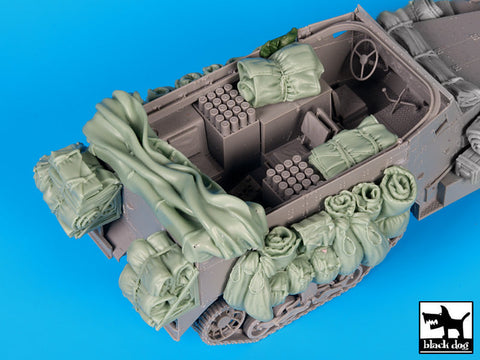 ブラックドッグ T35125 1/35 アメリカM4モーターキャリアー アクセサリーセット No.2(ドラゴン)