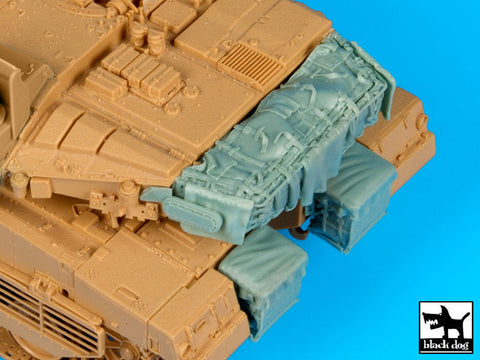 ブラックドッグ T35128 1/35 メルカバMk.IV バスケット アクセサリーセット(ホビーボス)