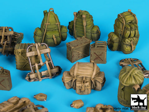 ブラックドッグ T35164 1/35 アメリカ陸軍 ベトナム装備品 アクセサリーセット