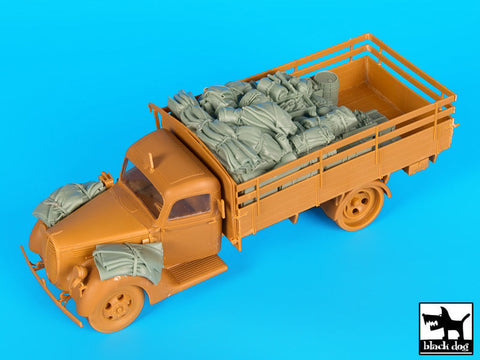 ブラックドッグ T35167 1/35 ドイツ 陸軍トラック G917 T アクセサリーセット( ICM)
