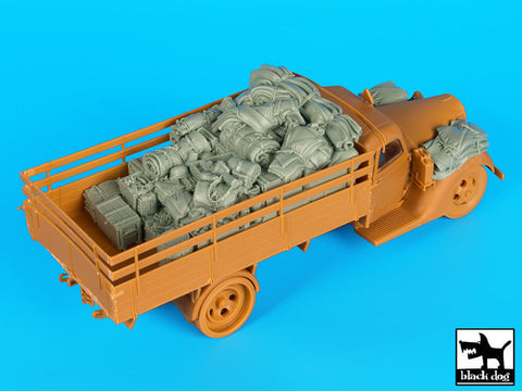 ブラックドッグ T35167 1/35 ドイツ 陸軍トラック G917 T アクセサリーセット( ICM)