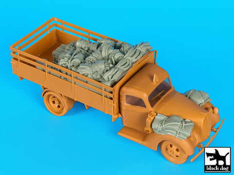 ブラックドッグ T35167 1/35 ドイツ 陸軍トラック G917 T アクセサリーセット( ICM)