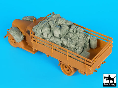 ブラックドッグ T35167 1/35 ドイツ 陸軍トラック G917 T アクセサリーセット( ICM)