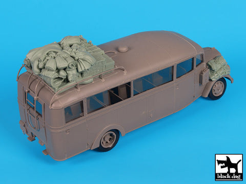 ブラックドッグ T35171 1/35 ドイツ オペルブリッツ 3.6-47 オムニバス アクセサリーセット(ローデン)