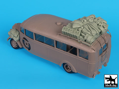 ブラックドッグ T35171 1/35 ドイツ オペルブリッツ 3.6-47 オムニバス アクセサリーセット(ローデン)