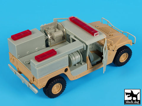 ブラックドッグ T35184 1/35 アメリカ ハマー 小型消防車 コンバージョンセット(タミヤ)