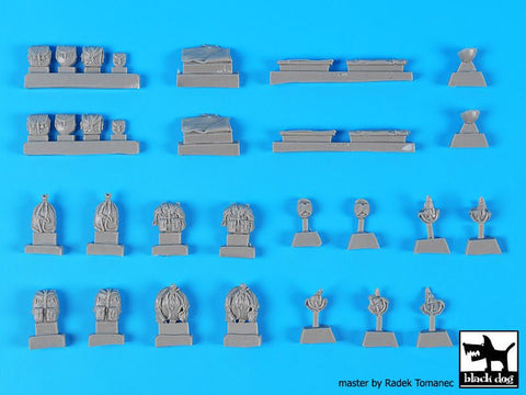 ブラックドッグ T35225 1/35 ロシア陸軍 WWII 装備品 アクセサリーセット （汎用）