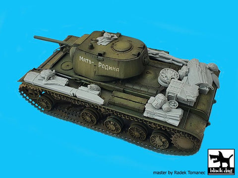 ブラックドッグ T35226 1/35 ソビエト軍 重戦車 KV-I アクセサリーセット （タミヤ用）