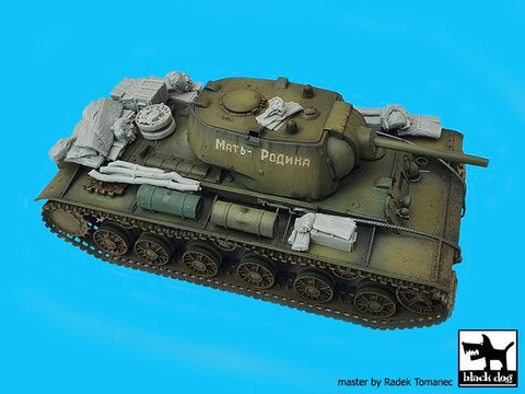 ブラックドッグ T35226 1/35 ソビエト軍 重戦車 KV-I アクセサリーセット （タミヤ用）
