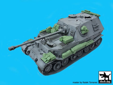 ブラックドッグ T35227 1/35 ドイツ軍 エレファント戦車 Sd.Kfz 184 アクセサリーセット （イタレリ用）