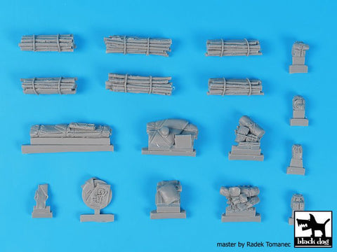 ブラックドッグ T35229 1/35 タイガーI アクセサリーセット（アカデミー用）