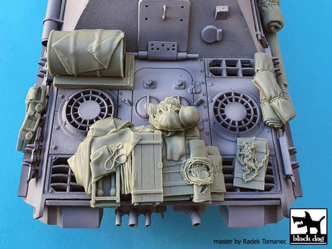 ブラックドッグ T35230 1/35 ヤークトパンサー アクセサリーセット（タミヤ用）