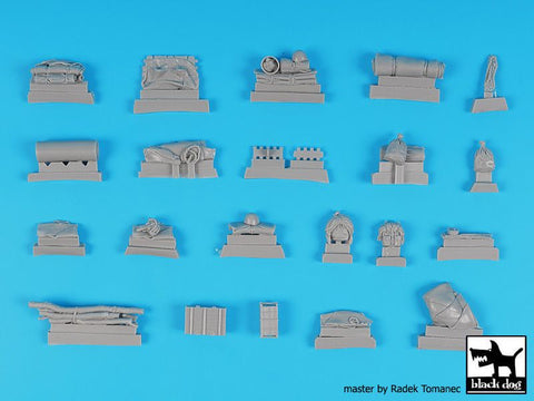 ブラックドッグ T35231 1/35 T-34/85 アクセサリーセット（ズベズダ用）