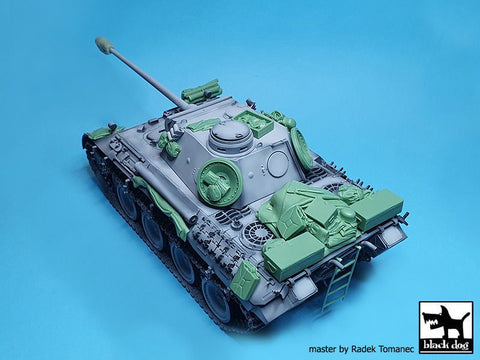 ブラックドッグ T35233 1/35 パンサーD型 . アクセサリーセット （ズベズダ用）