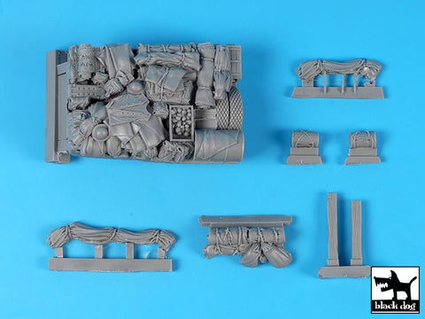ブラックドッグ T35263 1/35 LRDG F30 パトロールトラックアクセサリーセット(サンダーモデル用)