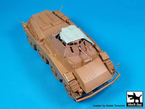 ブラックドッグ T35287 1/35 Sd.Kfz. 234/1 キャンバス No.2  (イタレリ用)