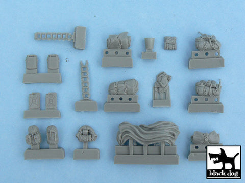 ブラックドッグ T48022 1/48 ドイツ Sd.Kfz.250ハーフトラック アクセサリーセット