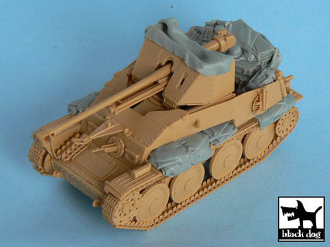 ブラックドッグ T48045 1/48 ドイツ マーダーIII対戦車自走砲 アクセサリーセット