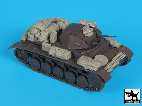 ブラックドッグ T48064 1/48 ドイツ II号戦車 A/B/C アクセサリーセット(タミヤ)