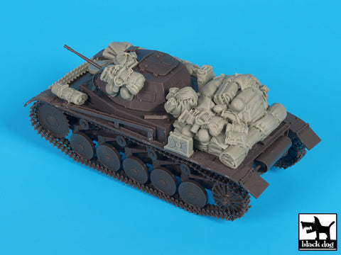 ブラックドッグ T48064 1/48 ドイツ II号戦車 A/B/C アクセサリーセット(タミヤ)