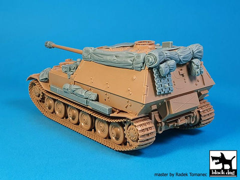 ブラックドッグ T48073 1/48 エレファント重駆逐戦車 アクセサリーセット(タミヤ用)