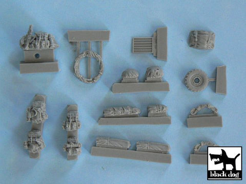 ブラックドッグ T72001 1/72 LAV 25 イラク戦争 （ トランぺッター 07268用 17 レジンパーツ）