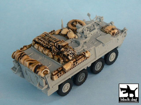ブラックドッグ T72002 1/72 M1126 ストライカー イラク戦争 （ トランぺッター 07255用, 7 レジンパーツ）